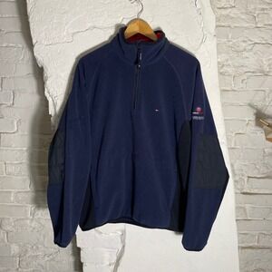 Tommy‎ Hilfiger Performance Cold Stop Mens Fleece Pullover Jacket Size M